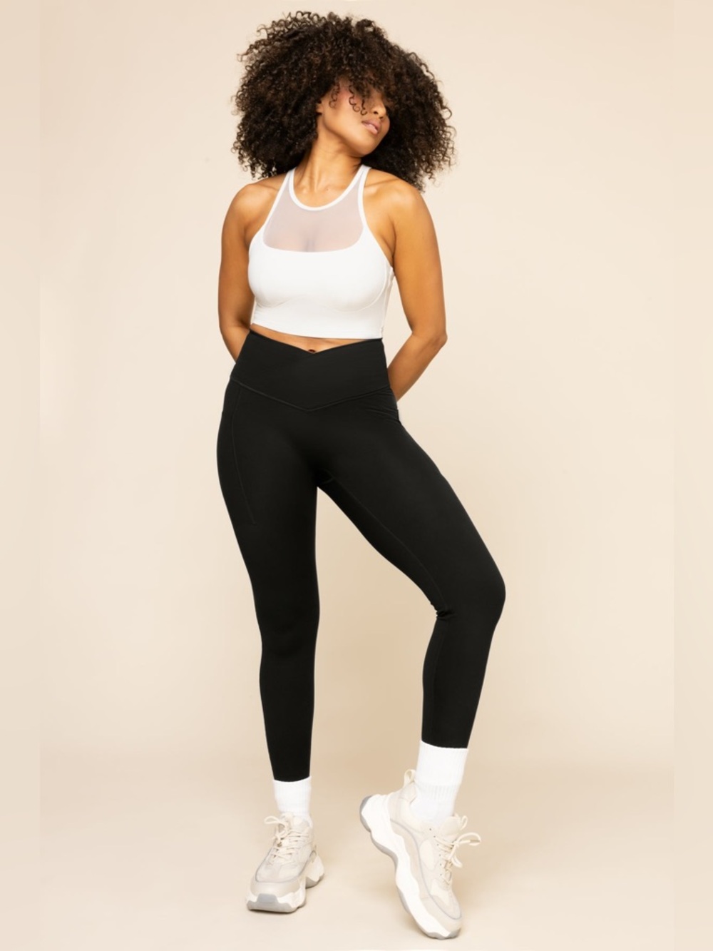PopFlex Criss Cross Hourglass Leggings